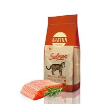 아라톤 살몬 어덜트 고양이사료 1.5kg, 단품, 단품, 단품
