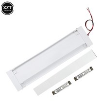 캠핑카 호환 72LED 3 행 12V 24V 천장 조명 RV 인테리어 트레일러 보트 카고 캠핑 램프 LED 자동차 액세서리 밴 Led, [02] 24V