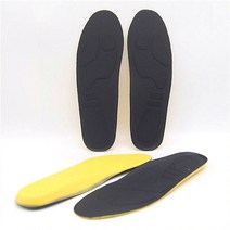 여성 오솔라이트 통기 션 기본 깔창 검정 실리콘 인솔 운동화 쿠션