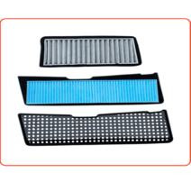 테슬라호환 테슬라 2022 모델 3 용 에어 플로우 벤트 커버 흡입구 필터 방진 보호, 05 보호케이스 + 외부필터