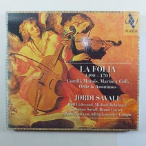 (중고CD)(MADE IN AUSTRIA) LA FOLIA 1490-1701 JORDI SAVALL/ 라 폴리아/ 조르디 사발/ 음반 상태 NM