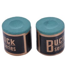 중상급자 고급당구초크 2pcs 원통형 풀 큐 분필 상자 당 2 블록 프리미엄 스누커 풀 큐 팁 테이블 당구 분필 액세서리 미끄럼 방지 장치, 짙은 녹색, 협력사