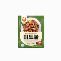 삼양식품주식회사 삼양 미트볼 1kg 10봉 냉동 박스단위, 1개