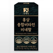 진생당 홍삼 멀티 종합비타민 미네랄 800mg x 60정 SS, 2개