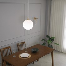 LOUIS 루이스 펜던트 조명 25cm 37cm 식탁등 식탁조명, 루이스 370mm, LED벌브 12W 노란빛