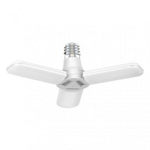 방폭등 LED 내압 산업용 차고 조명 접이식 램프 30/40W 변형 가능한 천장 E27 나사 비행 접시 85-265V 아주 밝은 창고, [01] White light 3 leaves