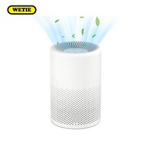 공기청정기필터 WETIE WAF01 가정용 공기 청정기 사무실 청정기 H13 True HEPA 필터 99.97% 꽃가루/먼지 제거103577, Accessory, 2.0 키로그램, 미국
