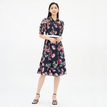 베스띠벨리 쉐도우플라워프린트벨티드원피스 BEOAF7577