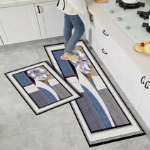 북유럽풍 디자인 카페트 카펫 주방 바닥 매트 가정용 현관 도어 욕실 플로어 팔러 -슬립 방오 롱 스트랩 러그 거실 133239, 40x60cm and 40x120cm