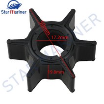3C8-65021-2 18-8922 Tohatsu 40HP 용 워터 임펠러 2 스트로크 엔진 선외 보트 모터 애프터 마켓 부품
