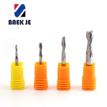 2FAM 2날 비철용 초경 엔드밀 알루미늄 포맥스 MDF CNC가공용 4mm, 2FAM412