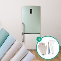 한샘 인테리어 필름 - 냉장고 시트지 리폼 세트 무광 1.2m 냉장고시트지 냉장고리폼 인테리어필름 두꺼운필름 싱크대필름 싱크대리폼, 03_화이트(240) + 베이지(213)