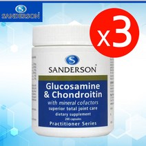 뉴질랜드 샌더슨 글루코사민 콘드로이친 200캡슐 3개