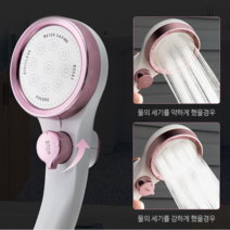 [오늘발송] 강력 수압센 호텔 샤워기헤드 골드/핑크 울트라샷 미세분사 물줄기 쎈 수압상승 샤워헤드 스텐 샤워기헤드, 골드 호텔 강력수압 샤워헤드