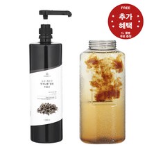 서리태 검은콩 추출물 원액 1000ml 베이스 농축액 서리태차 액상 차음료 검은콩차