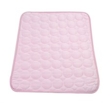 여름 냉각 애완 동물 매트 홈 정원 강아지 쿠션에 대 한 실내 야외 개 담요에 대 한 휴대용 다기능 고양이 개 패드, 분홍색