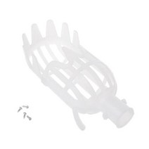 과일 수확 따기 정원 바구니 피커 헤드 멀티 컬러 플라스틱 도구 포수 농업 대추 용품, 하얀, 1개