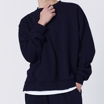 컬러풀 레이어드 오버핏 맨투맨 (FL046)