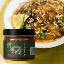[유통기한임박 23년3월15일]진심플러스 간장에 퐁당 진심 순살꽃게장, 250g