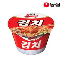 농심 김치 큰사발112gX12개/무료배송