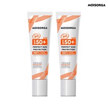 모이스올가 유기농 퍼펙트 선 프로텍션 SPF50+ UV 40g 비건 무기자차 선크림 1+1
