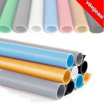 본젠 VDR-H102 카메라 조명 사진영상 촬영 스크린 PVC 배경지 100x100cm (스튜디오 개인방송 제품촬영 등), VDR-H102O 배경지 - 오렌지 + 보관 파우치