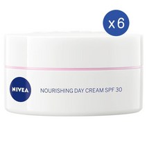 니베아 너리싱 페이스 수분크림 SPF30 50ml Nivea Nourishing Face Moisturiser, 6개
