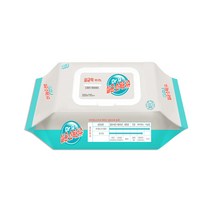 닥터큐 살균소독티슈(하늘색) 80매 x 1팩