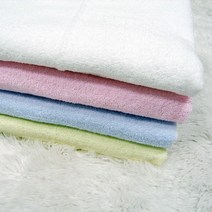 우리아이사랑 국산무형광순면100% 유아목욕 바스타올 85cm x, 1개, 노랑