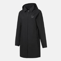[데상트] M 자켓 UQC SO122PJK21-BLK 여성 안감형 롱 우븐자켓 / BLK0