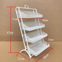 슈퍼 편의점 카운터 너트 껌 스낵 간식 바 카페 진열대, 라지 화이트