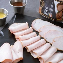 퀸주트 로스햄 - 샐러드 샌드위치 잠본 무방부제 수제소시지 스모크햄 저염 수제햄, 350g, 1개