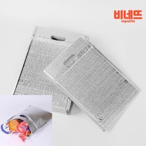 지퍼 손잡이 은박포장지 보냉백 보냉봉투 15P 25X35 휴대용아이스팩 밀키트포장 배달용가방