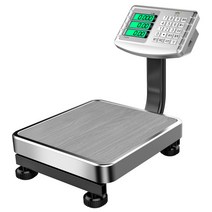 주방 과일가게 벤치 100kg 전자저울 시장 60kg 상업용, 스틸 버튼  대형 스크린 방수 저울 60kg