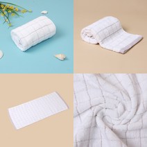 마트498 격자 순면타월(화이트) 모텔비품 세수수건 세면수건 먼지없는수건 수건대량구매 수건답례품 결혼답례수건 타월기념품