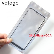 Realme Z XT X X3 X50 X7 Pro V5 V11 V15 V20 V23 5G 외부 LCD 디스플레이 액정 터치스크린 패널 부품 용 3Pcs 수리 전면 유리 OCA, [15] For Realme V11