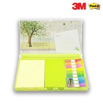 낱개가능-3M 포스트잇 W-325 디스펜서, 연두