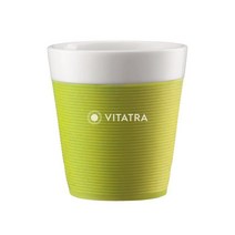 Bodum 보덤 비스트로 도자기 머그 2잔 라임(0.17L 5.7 fl.oz)