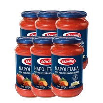 바릴라 나폴레타나 파스타 소스 400g Barilla Napoletana Pasta Sauce, 6팩, 6개