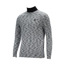 엠바골프 남성 가을 겨울 이너 보카시 조직 반폴라티 M214MTS003