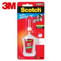 3M 스카치 순간 접착제 AD124 액상형 젤형 4g