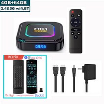 HK1 RBOX K8 비디오 디코딩 미디어 플레이어 셋톱 수신기 안드로이드 13 TV 박스 RK3528 64GB 5G 와이, 10 4GB 64GB MX3PRO_02 Eu 플러그
