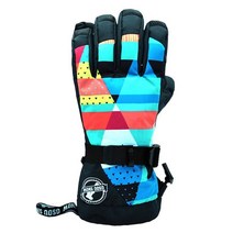 스노우보드엣징 Winter Sport Women Skiing Gloves Outdoor Warm Man Snow Mittens Mountain Husband Glove Waterp, [01] S, [08] as picture