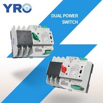 자동절체기 비상전원 캠핑카 자동 전환 스위치 전기 선택기 스위치 무정전 전원, 3p 100a 220v, 태양광 인버터 유형