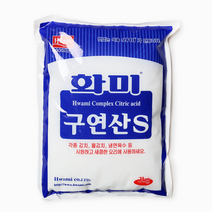 화미 구연산S 3kg, 1개