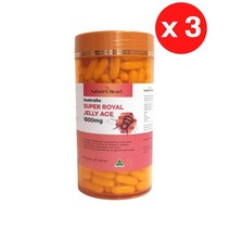 네이쳐스하트 호주 고함량 로얄제리 로얄젤리 1500mg 365캡슐 x 3개, 365정