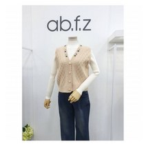 [에이비에프지] W몰 ab.f.z V넥 와플짜임 니트조끼_2 QV31V4