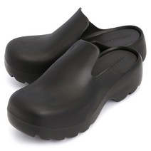 [보테가베네타] 블랙 플래시 690102 V11T0 1000 남자 클로그 샌들/슬리퍼