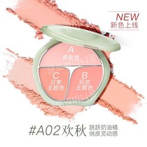 볼터치 블러셔 Color Blush Contour 하이라이터 쿨톤쉐딩 핑크하이라이터 스틱하이라이터 쉐이딩하이라이터 컨투어 쉐딩 하이라이터컨실러, NEW A02 행복한 가을
