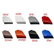 자동차 견인 고리자동차 앞 범퍼 견인 후크 커버 캡 트레일러 운반 아이 뚜껑 포드 포커스 3 MK3 1.6L 2.0, 04 black